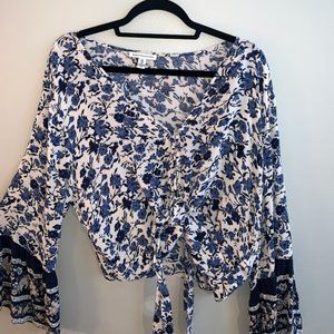 American Eagle Outfitter Long Bell Sleeved Top!